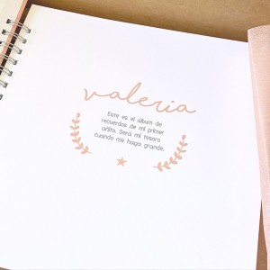 Libro de Firmas Bautizo