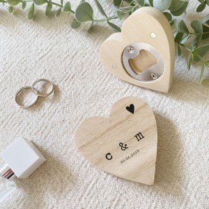 Pack Abridor o Espejo Corazón Nupcial