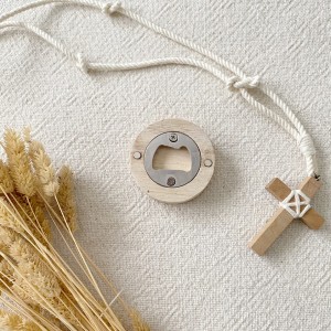 Pack Abridor o Espejo Madera Comunión