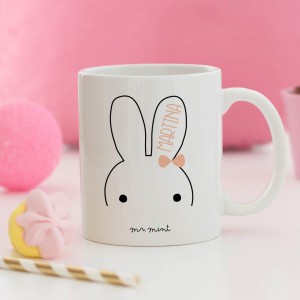 Taza Bunny Coral