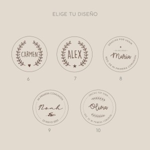 Pack Abridor o Espejo Madera Comunión